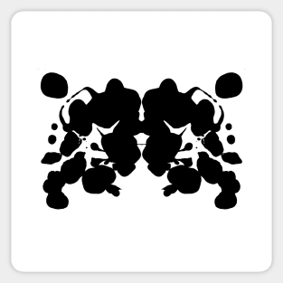 Rorschach - Inkblot test #9 Sticker